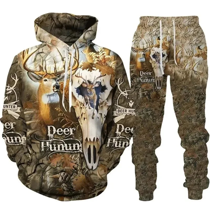 Deer Stalker Hoodie and Pants combo